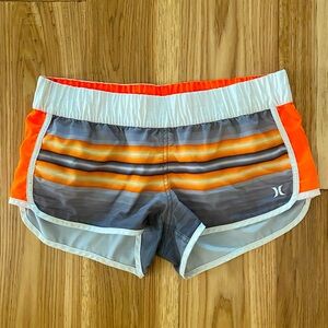 Hurley Boardshorts- Retro Orange Stripe!